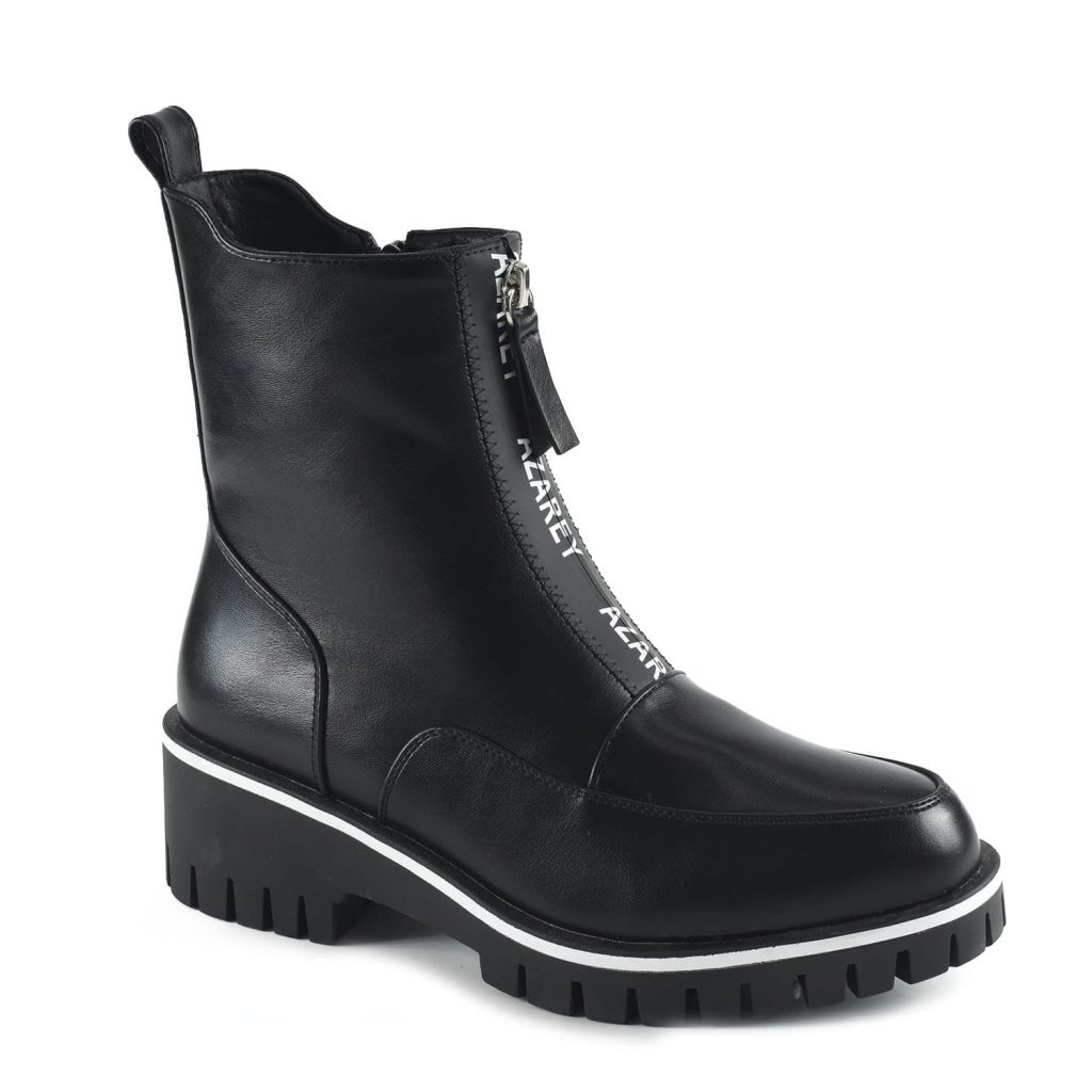 Botin Sport Piel Negro Azarey