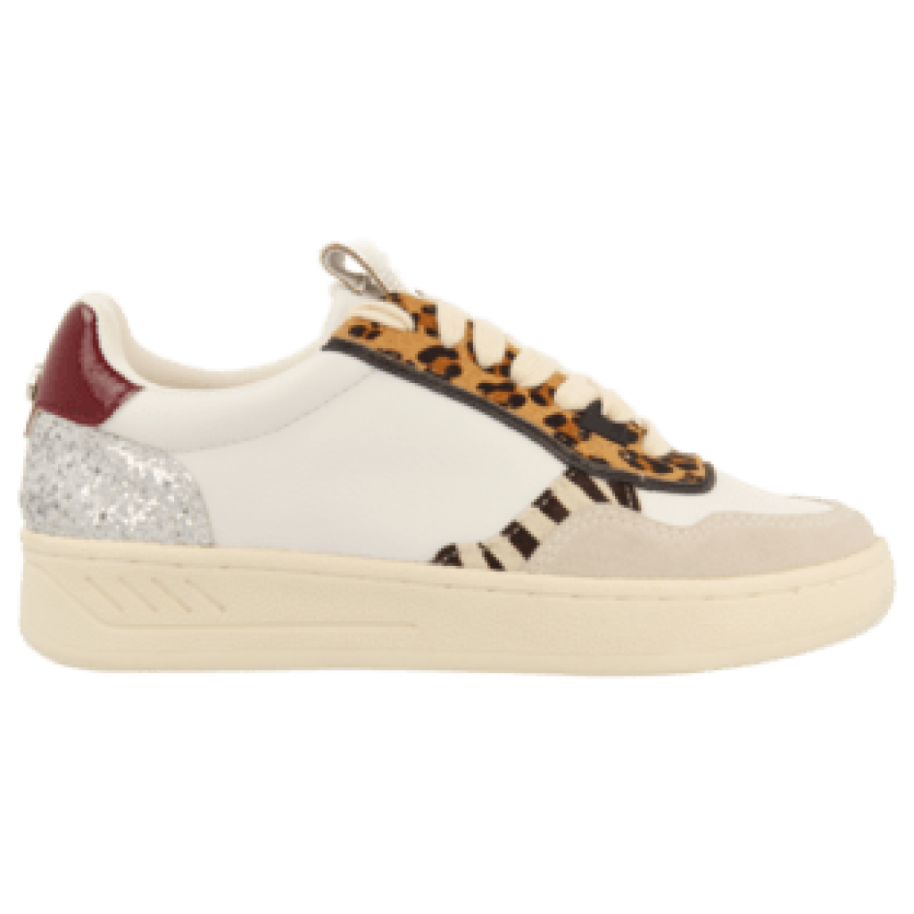 Sneakers Blancas Estampados Bowdle 704444